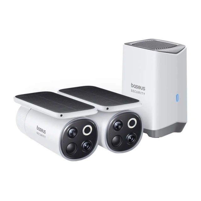 Камера відеоспостереження Baseus S1 Pro 3K Dual White (S0TX002131)