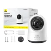 Камера відеоспостереження Baseus P1 Pro 3K White (S0TV022132)