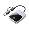 Адаптер CarPlay Baseus SafeJourney Series бездротовий Сірий (6932172662851)