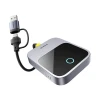 Адаптер CarPlay Baseus SafeJourney Series бездротовий Сірий (6932172662851)