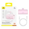 Портативний зарядний пристрій Baseus Compact IP 20W 5000mAh Pink (P10068307413-00)