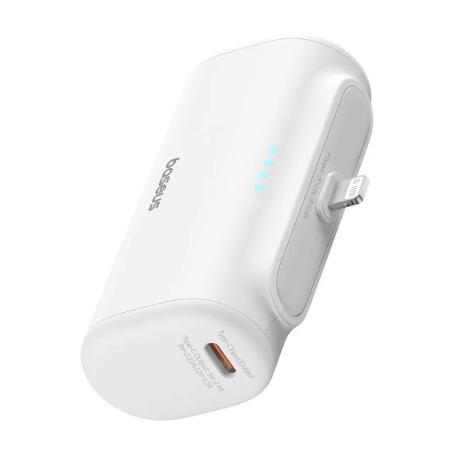 Портативний зарядний пристрій Baseus Compact IP 20W 5000mAh White (P10068307213-00)