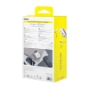 Портативний зарядний пристрій Baseus QPow2 30W 10000mAh with Built-in USB-C Cable White (P10055008213-00)