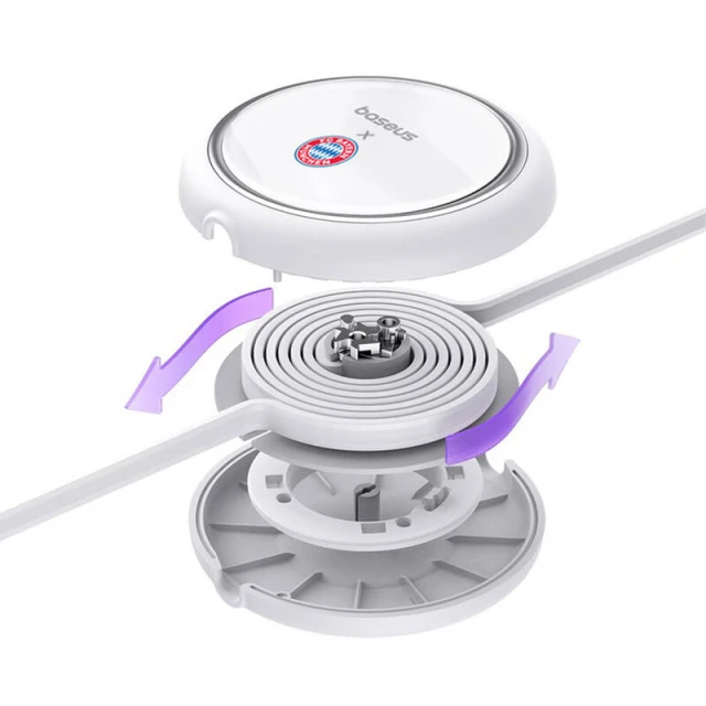 Кабель Baseus Bayern Edition USB-C to USB-C 100W 1m White (P10364500213-Z2)