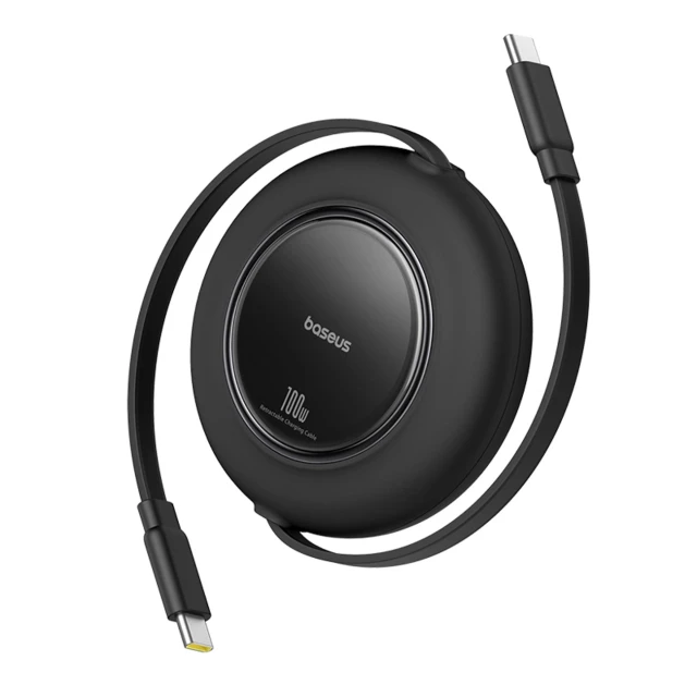 Кабель Baseus Free2Pull Mini 100W USB-C - USB-C 2m Черный (P10364500113-01)