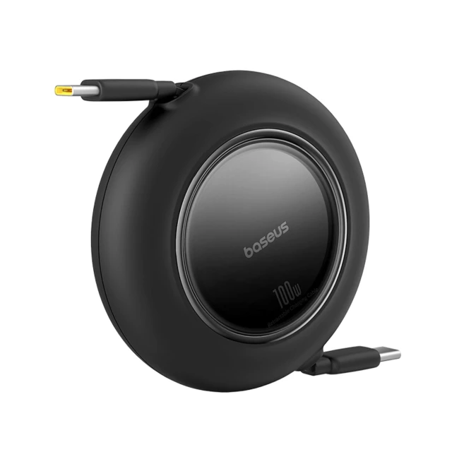 Кабель Baseus Free2Pull Mini 100W USB-C - USB-C 2m Черный (P10364500113-01)