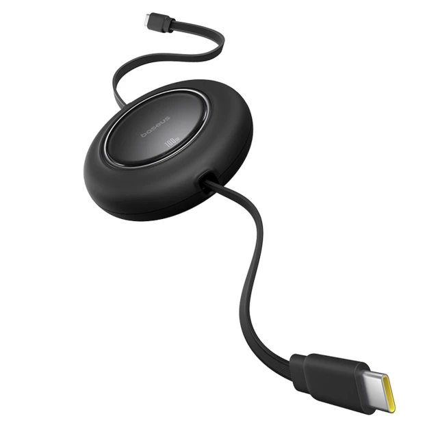 Кабель Baseus Free2Pull Mini 100W USB-C - USB-C 2m Черный (P10364500113-01)