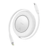 Кабель Baseus Free2Pull Mini 100W USB-C - USB-C 2m Білий (P10364500213-00)