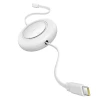 Кабель Baseus Free2Pull Mini 100W USB-C - USB-C 2m Білий (P10364500213-00)
