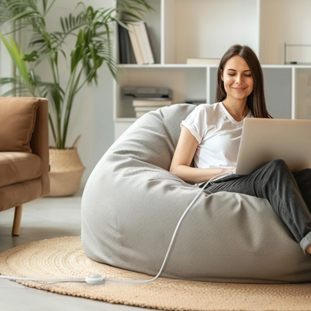 Кабель Baseus Free2Pull Mini 100W USB-C - USB-C 2m Білий (P10364500213-00)