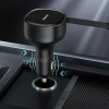 Автомобільний зарядний пристрій Baseus Enjoyment Retractable 2-in-1 C+C 33W Black (6932172669379)