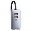 Автозарядка Baseus Share Together PPS Multi-port 2U+2C 120W з подовжувачем Space Grey (6932172669416)