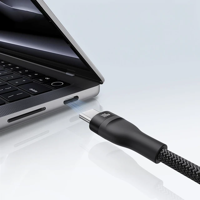 Кабель Baseus Flash Series 3 100W 3в1 USB-C - 3xUSB-C 1.5m Black (6932172669805)