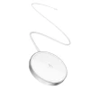 Бездротова зарядка Baseus Simple Mini4 Air Qi2 15W магнітна Silver (6932172670955)