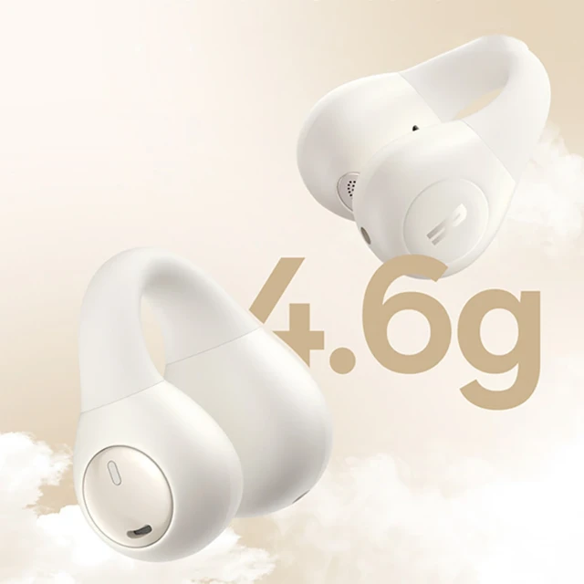 Бездротові навушники Baseus Bass 15 Clip Open-Ear TWS White (A00079500223-00)