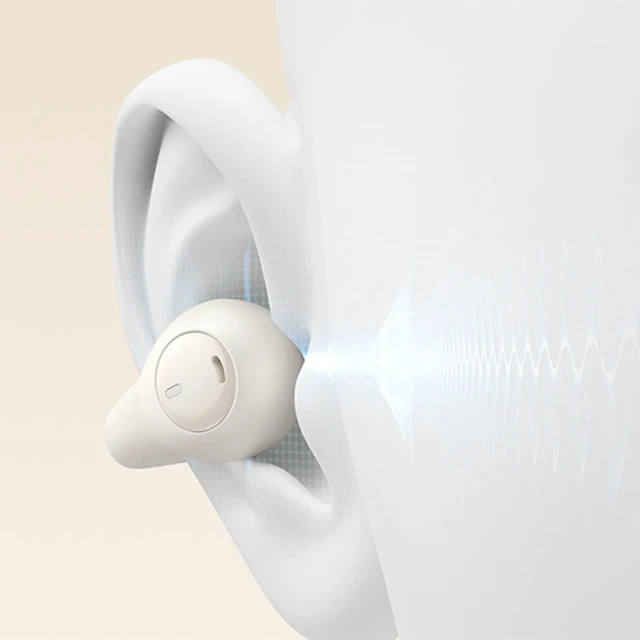 Бездротові навушники Baseus Bass 15 Clip Open-Ear TWS White (A00079500223-00)