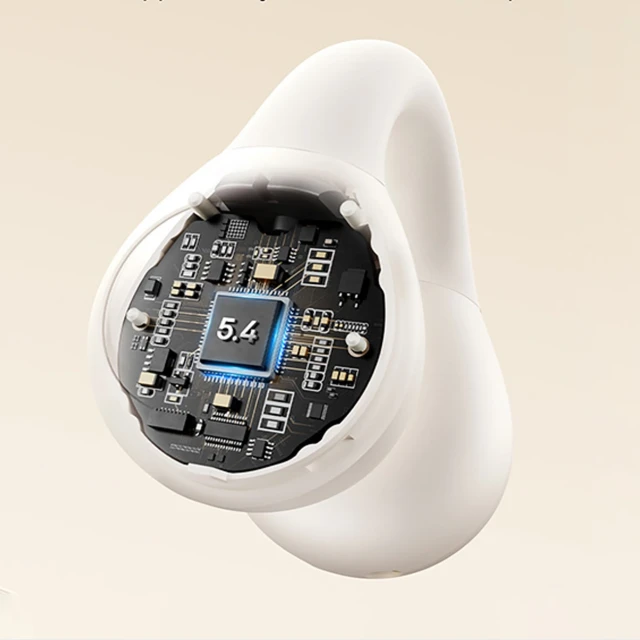 Бездротові навушники Baseus Bass 15 Clip Open-Ear TWS White (A00079500223-00)
