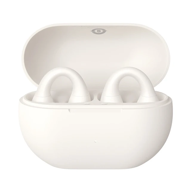 Бездротові навушники Baseus Bass 15 Clip Open-Ear TWS White (A00079500223-00)