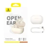 Бездротові навушники Baseus Bass 15 Clip Open-Ear TWS White (A00079500223-00)