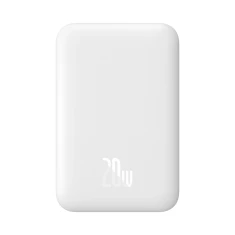 Powerbank Baseus Airpow 6000mAh 20W з кабелем Baseus Simple USB-C 30cm White (6932172677015)