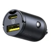 Автозарядка Baseus Tiny Star 30W USB-A USB-C Black (6932172677206)