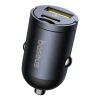 Автозарядка Baseus Tiny Star 30W USB-A USB-C Black (6932172677206)