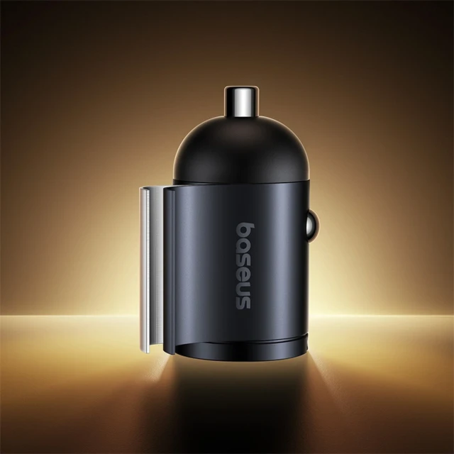 Автозарядка Baseus Tiny Star 30W USB-A USB-C Black (6932172677206)