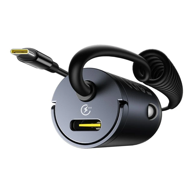 Автомобільний зарядний пристрій Baseus Tiny Star 30W Black (6932172677213)