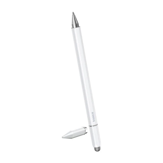 Стилус Baseus Smooth Writing 3 3-in-1 Magnetic White (P80080801211-00)