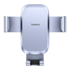 Автотримач Baseus Metal Age Go гравітаційний на дефлектор сірий (6932172678746)
