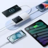 Powerbank Baseus Lipow 20000mAh 22.5W з двома вбудованими кабелями з додатковим кабелем Baseus Simple USB-A - USB-C 20cm білий (P10079102213-00)