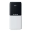 Powerbank Baseus Lipow 10000mAh 22.5W з двома вбудованими кабелями з кабелем Baseus Simple USB-A - USB-C 20cm білий (P10079101213-00)