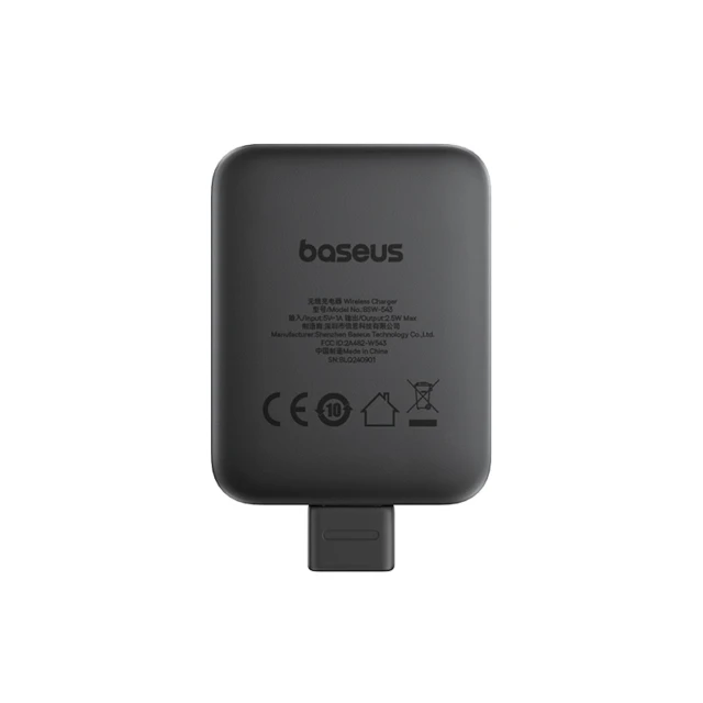 Бездротовий зарядний пристрій Baseus MagPro для Apple Watch Black with MagSafe (P10264106123-00)