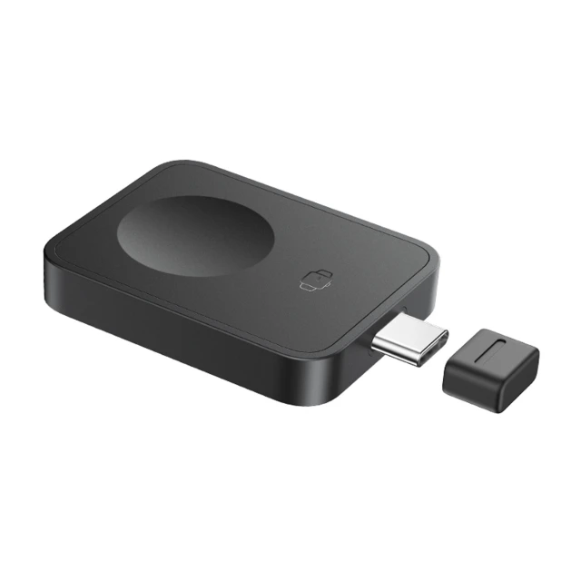 Бездротовий зарядний пристрій Baseus MagPro для Apple Watch Black with MagSafe (P10264106123-00)