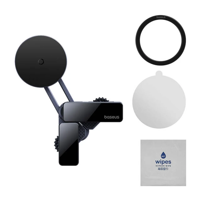 Автотримач Baseus MaxView Grey with MagSafe (C40180701813-00)