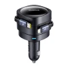 Автомобільний зарядний пристрій Baseus Enjoyment Max PD/QC 60W with Built-in USB-C/Lightning Cable Black (C00035507121-00)