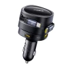 Автомобільний зарядний пристрій Baseus Enjoyment Max PD/QC 90W USB-A | USB-C with Built-in 2xUSB-C Cable Black (C00035507121-03)