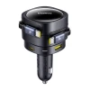 Автомобільний зарядний пристрій Baseus Enjoyment Max PD/QC 90W USB-A | USB-C with Built-in 2xUSB-C Cable Black (C00035507121-03)