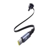 Автомобільний зарядний пристрій Baseus Enjoyment Max PD/QC 90W USB-A | USB-C with Built-in 2xUSB-C Cable Black (C00035507121-03)