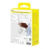 Powerbank Baseus PicoGo 10000mAh 45W з цифровим дисплеєм з вбудованим кабелем USB-C Grey (6932172684259)