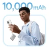 Powerbank Baseus PicoGo 10000mAh 45W з цифровим дисплеєм з вбудованим кабелем USB-C Grey (6932172684259)