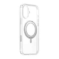Чохол Baseus SkyRing 360 для iPhone 16 Transparent with MagSafe (P6016100A201-04)