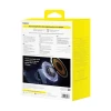 Автотримач Baseus PrimeTrip VC1 Pro з бездротовою зарядкою Qi2 на дефлектор Black (6932172685973)
