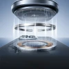 Автотримач Baseus PrimeTrip VC1 Pro з бездротовою зарядкою Qi2 на дефлектор Black (6932172685973)