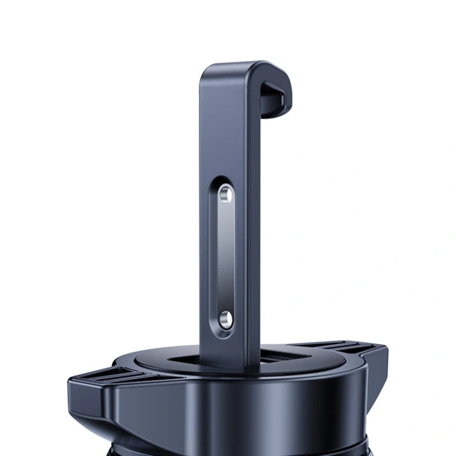 Автотримач Baseus PrimeTrip VC1 Pro з бездротовою зарядкою Qi2 на дефлектор Black (6932172685973)