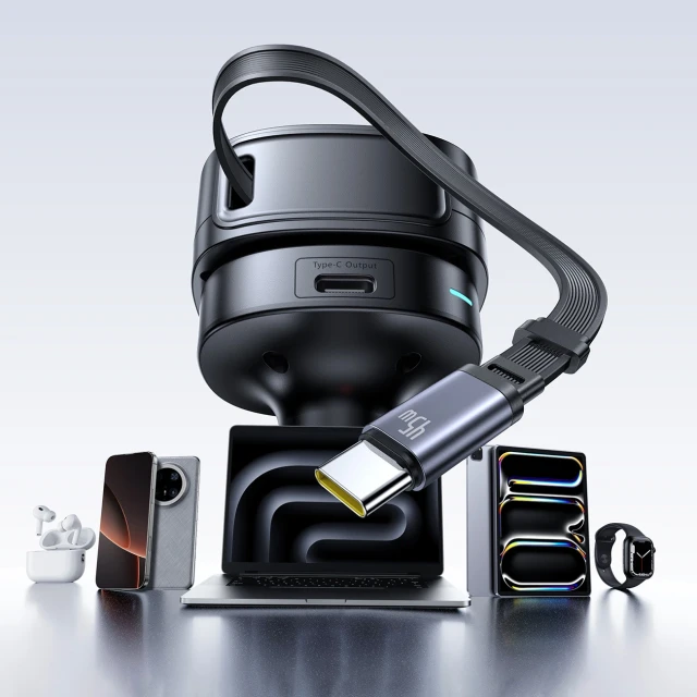Автомобільна зарядка Baseus PrimeTrip VR1 60W USB-A USB-C з кабелем USB-C Чорний (6932172690274)