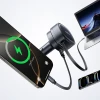 Автомобільна зарядка Baseus PrimeTrip VR1 60W USB-A USB-C з кабелем USB-C Чорний (6932172690274)