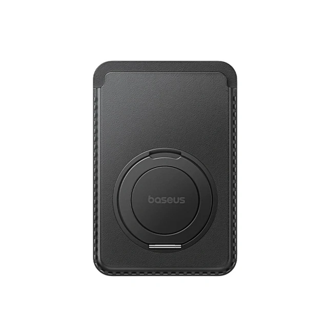 Гаманець Baseus MagPro 3 з підставкою Black with MagSafe (6932172690281)