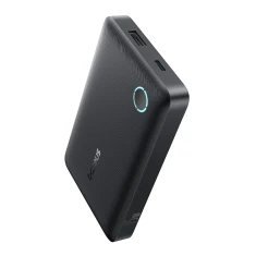 Powerbank Baseus EnerFill FP11 10000mAh 15W з чорним кабелем Simple USB-C - USB-C 20V/3A 30cm Black (6932172690298)