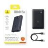 Powerbank Baseus EnerFill FP11 10000mAh 15W з чорним кабелем Simple USB-C - USB-C 20V/3A 30cm Black (6932172690298)